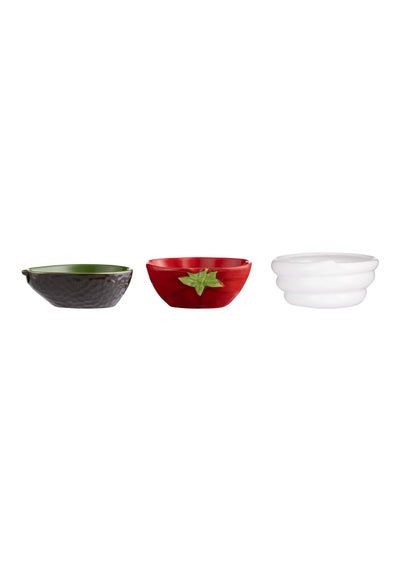 Typhoon World Foods Set of 3 Fajita Bowls