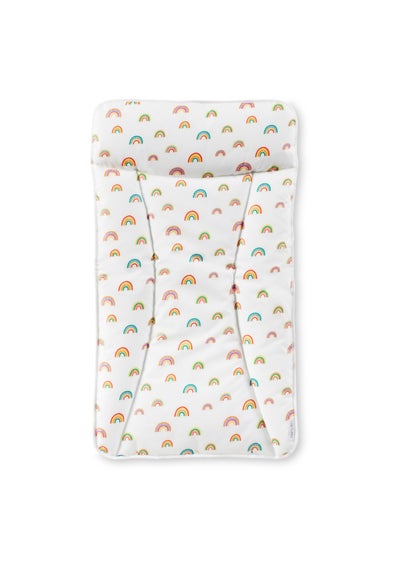 Ickle Bubba White Changing Mat Rainbow Dreams