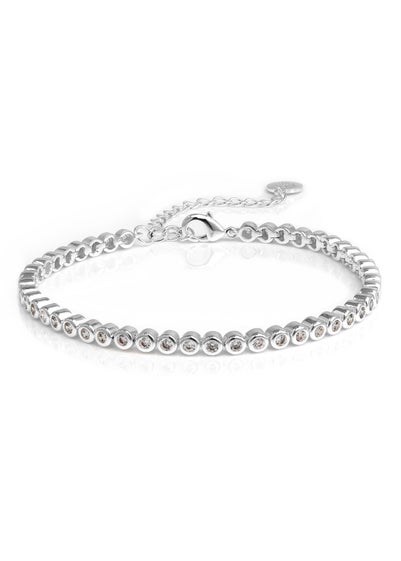 Say It With Silver Tennis Bracelet