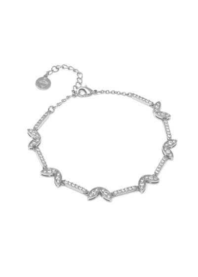 Say It With Silver Winged Bracelet