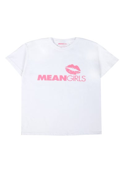 Mean Girls Kids White T Shirt (9-14 yrs)