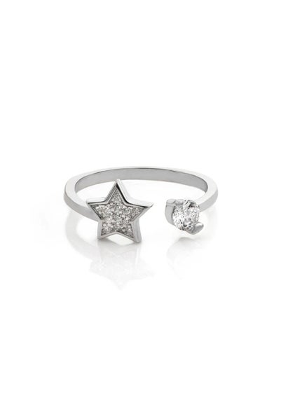 Say It With Sterling Silver Star of Luck Ring