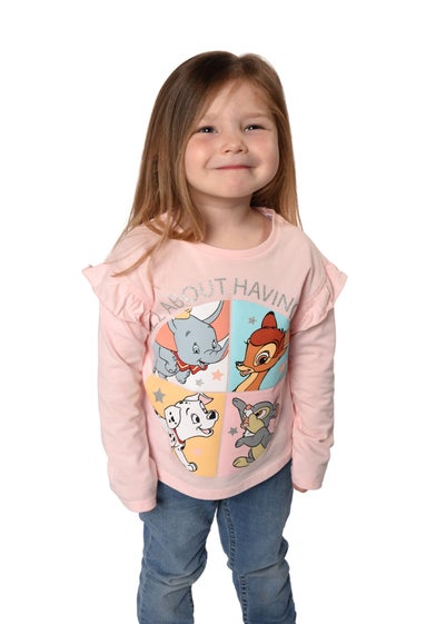 Disney Cream Classic Character Kids T Shirt (2-6 yrs)