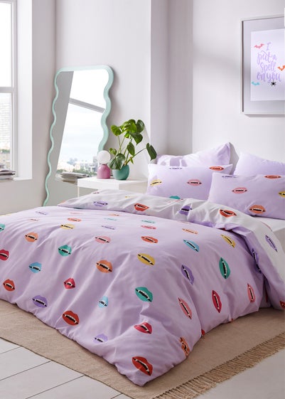 Sassy B Halloween Vamp Soft Microfibre Reversible Duvet Cover Set