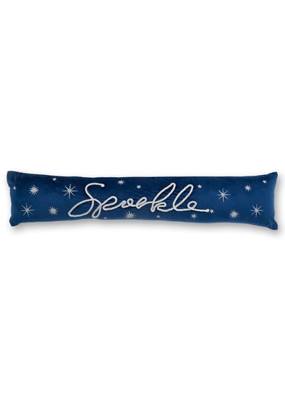 Catherine Lansfield Christmas Sparkle Door Draught Excluder (90x20cm)