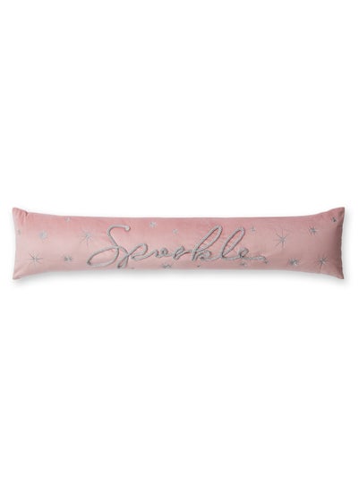 Catherine Lansfield Christmas Sparkle Door Draught Excluder (90x20cm)