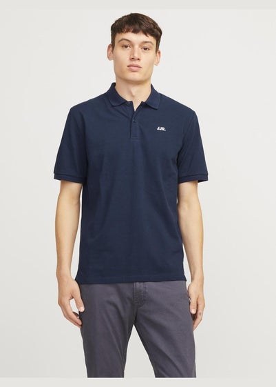 JJ Rebel Navy Logo Polo Shirt