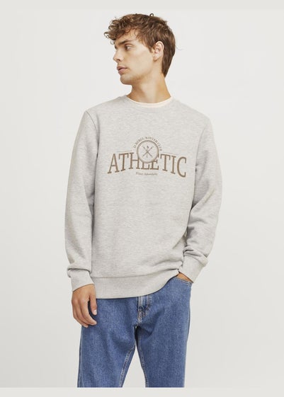 JJ Rebel Grey Athletic Sweatshirt