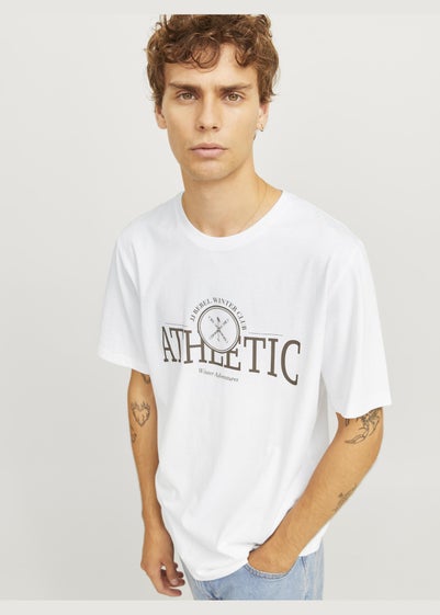 JJ Rebel White Atheltic T-Shirt