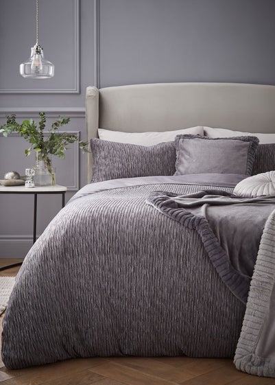 Catherine Lansfield Allure Sparkle Duvet Cover Set