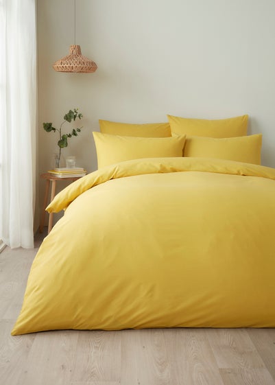 Appletree Style Pure Cotton Yellow Duvet Cover Set