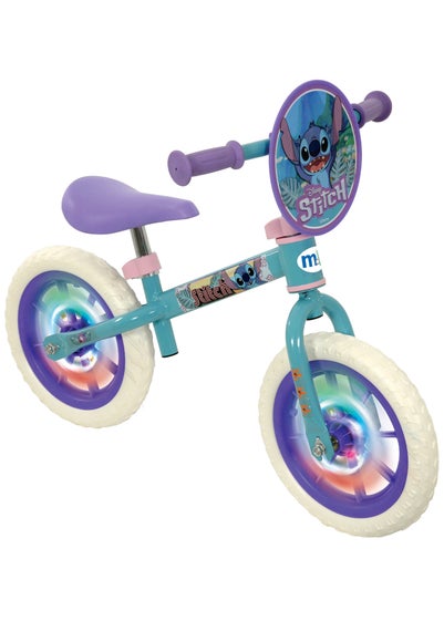 Disney Stitch Balance Bike with Light Up Wheels (12")