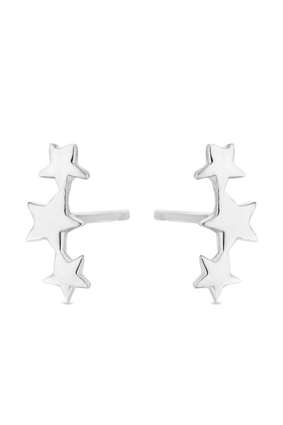 Simply Silver Sterling Silver 925 Silver  Star Stud Earring