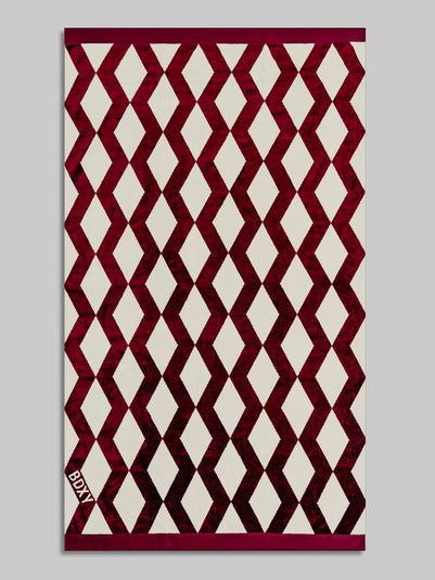 'The Wrap' Towel - Burgundy