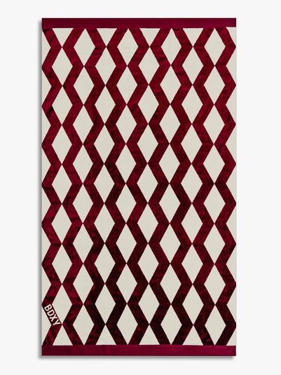 'The Wrap' Towel - Burgundy