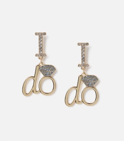 Muse Gold I Do Drop Earrings