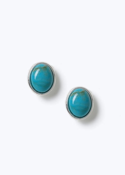 Muse Turquoise Stone Stud