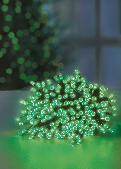 Premier Decorations 200 Green LED Supabrights