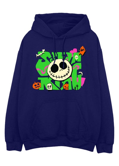 Disney The Nightmare Before Christmas Scream Navy Hoodie