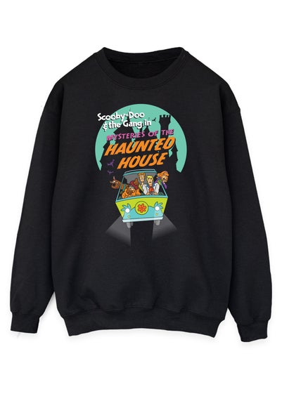 Scooby Doo Haunted Black Sweatshirt