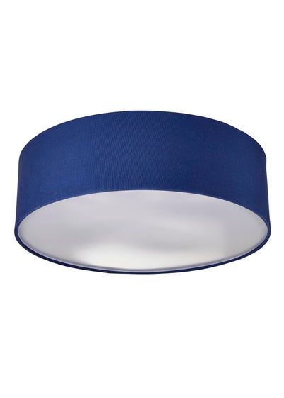 Glow Flush Ceiling 3 Light Navy (12cm x 40cm)