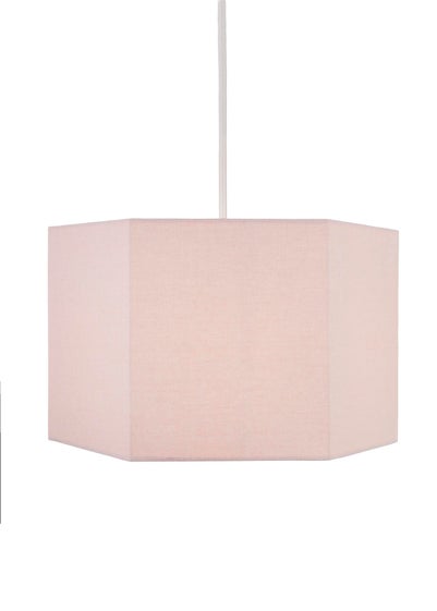 Glow Hexagon Shape Shade Pink (20cm x 29cm)