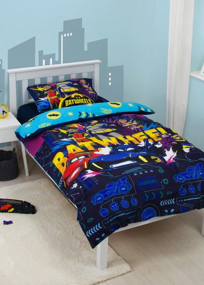 Batwheels Polycotton Reversible Duvet Cover Set