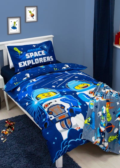 Lego City Polycotton 2 Piece Duvet Cover Set