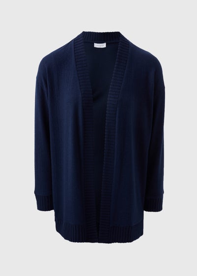 Navy Knitted Cardigan