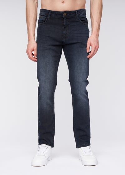 Henleys Blue/Black Craze Comfort Fit Jeans