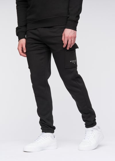 Henleys Black  Moorehen Joggers