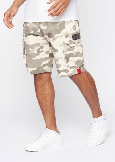 Crosshatch Stone Camo Watchford Shorts