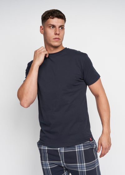 Duck & Cover Navy Callister Loungewear Set