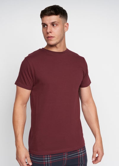 Duck & Cover Burgundy Callister Loungewear Set