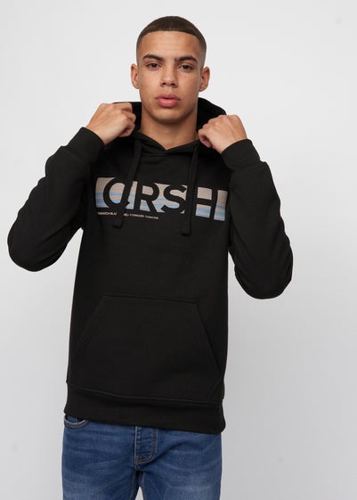 Crosshatch Black  Sullivan Hoodie