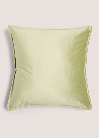 Green Velvet Cushion (43cm x 43cm)