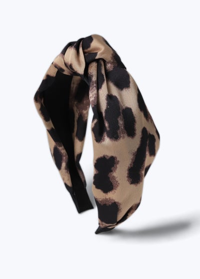 Muse Leopard Print Knot Headband