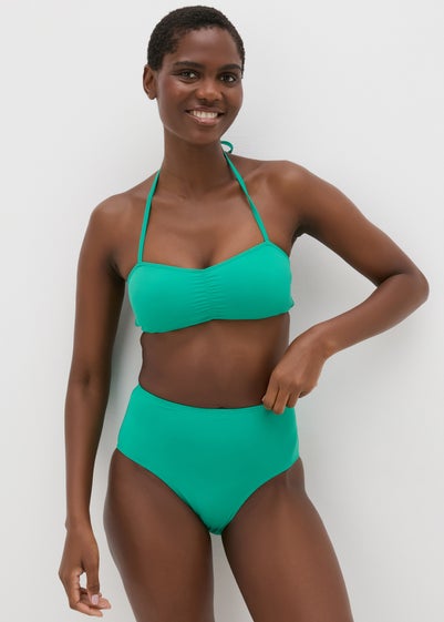 Green Brief Bikini Bottoms