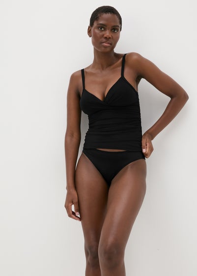 Black Twist Bikini Bottoms