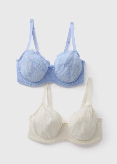 2 Pack DD+ Blue Full Bras