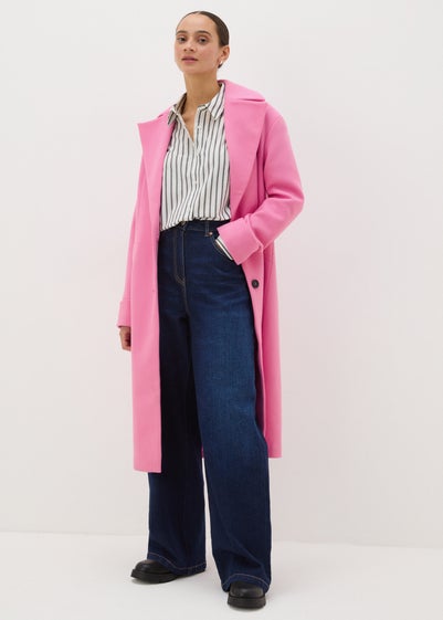 Pink Tailored Coat