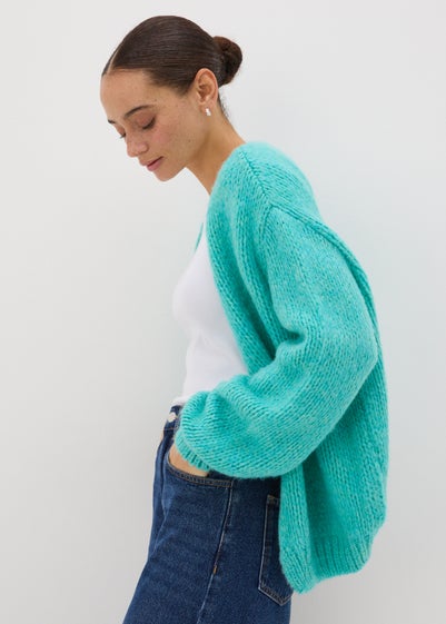 Aqua Lofty Knit Cardigan