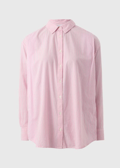 Pink Stripe Cotton Shirt