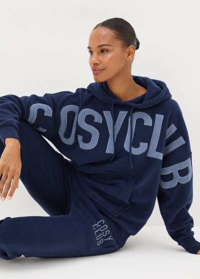 Navy Cosy Club Loungewear Set