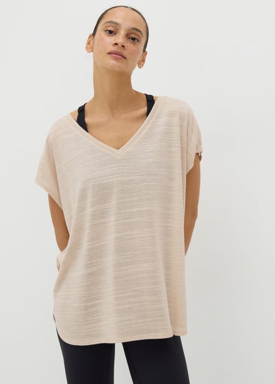 Souluxe Stone V-Neck T-Shirt