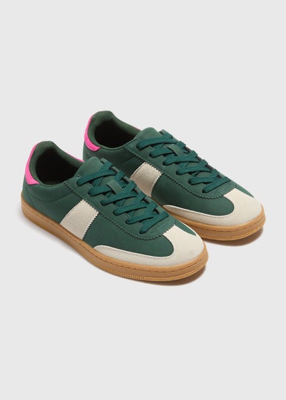 Green Retro Trainers