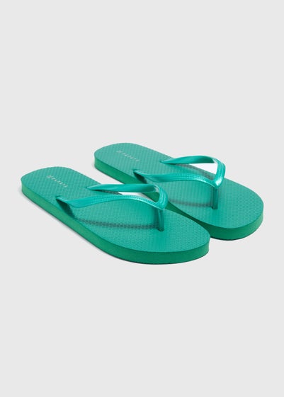 Green Flip Flops