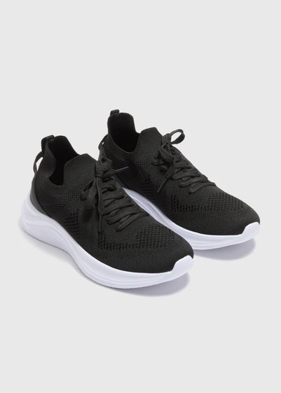 Souluxe Black Runner Trainers