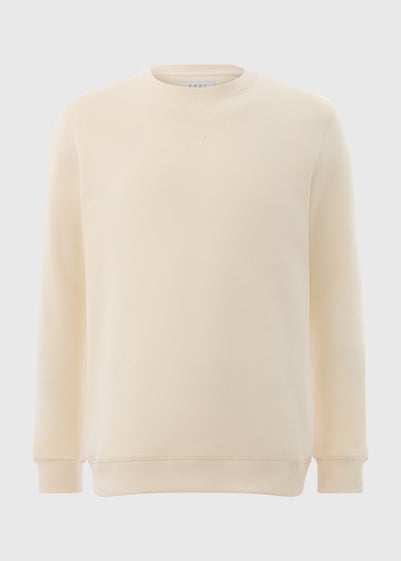 Cream Crew Neck Sweatshirt