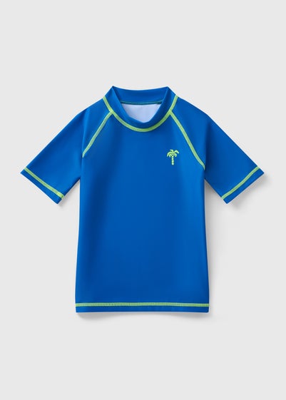 Boys Blue Rash Vest (1-7yrs)